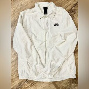 Nike SB white Jacket size Large